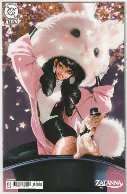 Zatanna #5 (Alexander Lozano Card Stock Variant Cover, DC 2025) (NM/NM-)