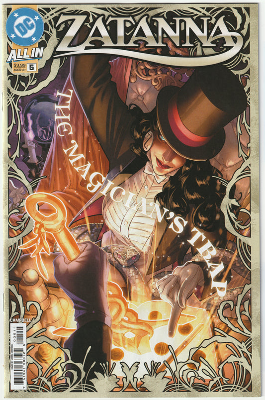 Zatanna #5 (Jamal Campbell Trade Cover, DC 2025) (NM/NM-)