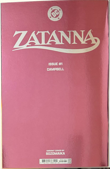 Zatanna #1 (Sozomaika Virgin Foil Cover, DC 2025) (NM/NM+)