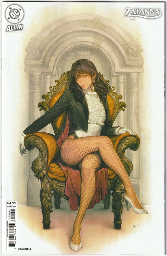 Zatanna #6 (of 6) Cover C Homare Card Stock Variant – DC Comics 2025 (NM)