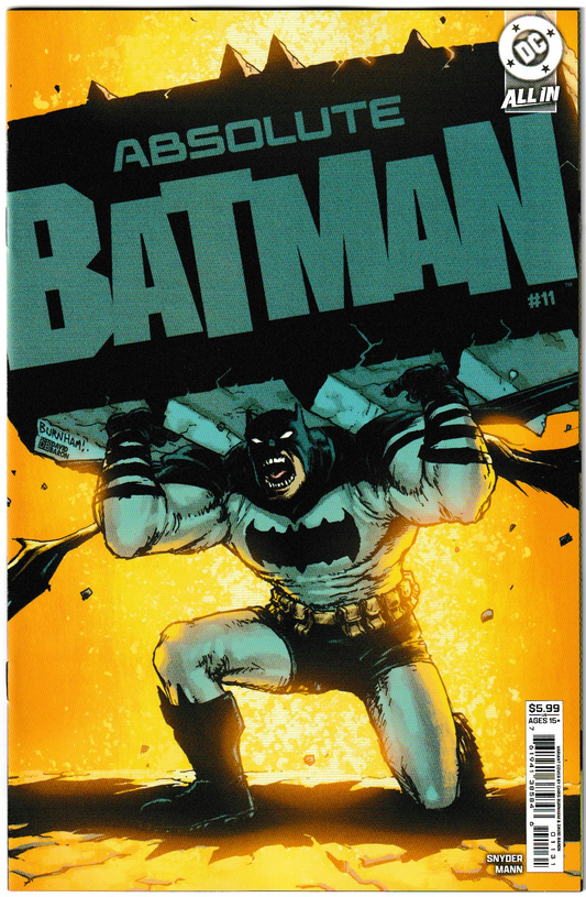 Absolute Batman #11 (1st Print, Chris Burnham Card Stock Cover) DC Comics 2025 (NM/NM+)