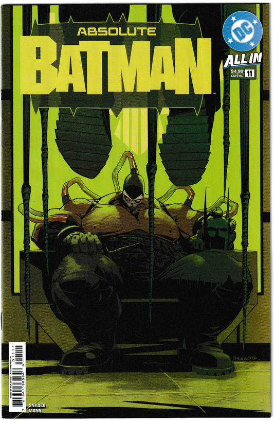 Absolute Batman #11 - 1st Print, Dragotta/Martin Cover DC Comics 2025 (NM/NM+)
