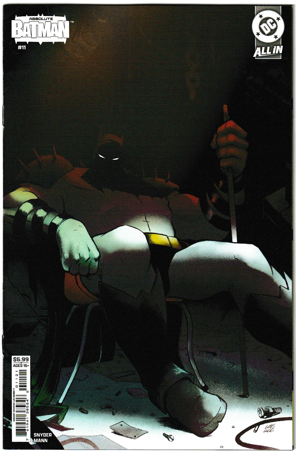 Absolute Batman #11 (1st Print, Lee Garbett Cover, DC Comics 2025 NM/NM+)