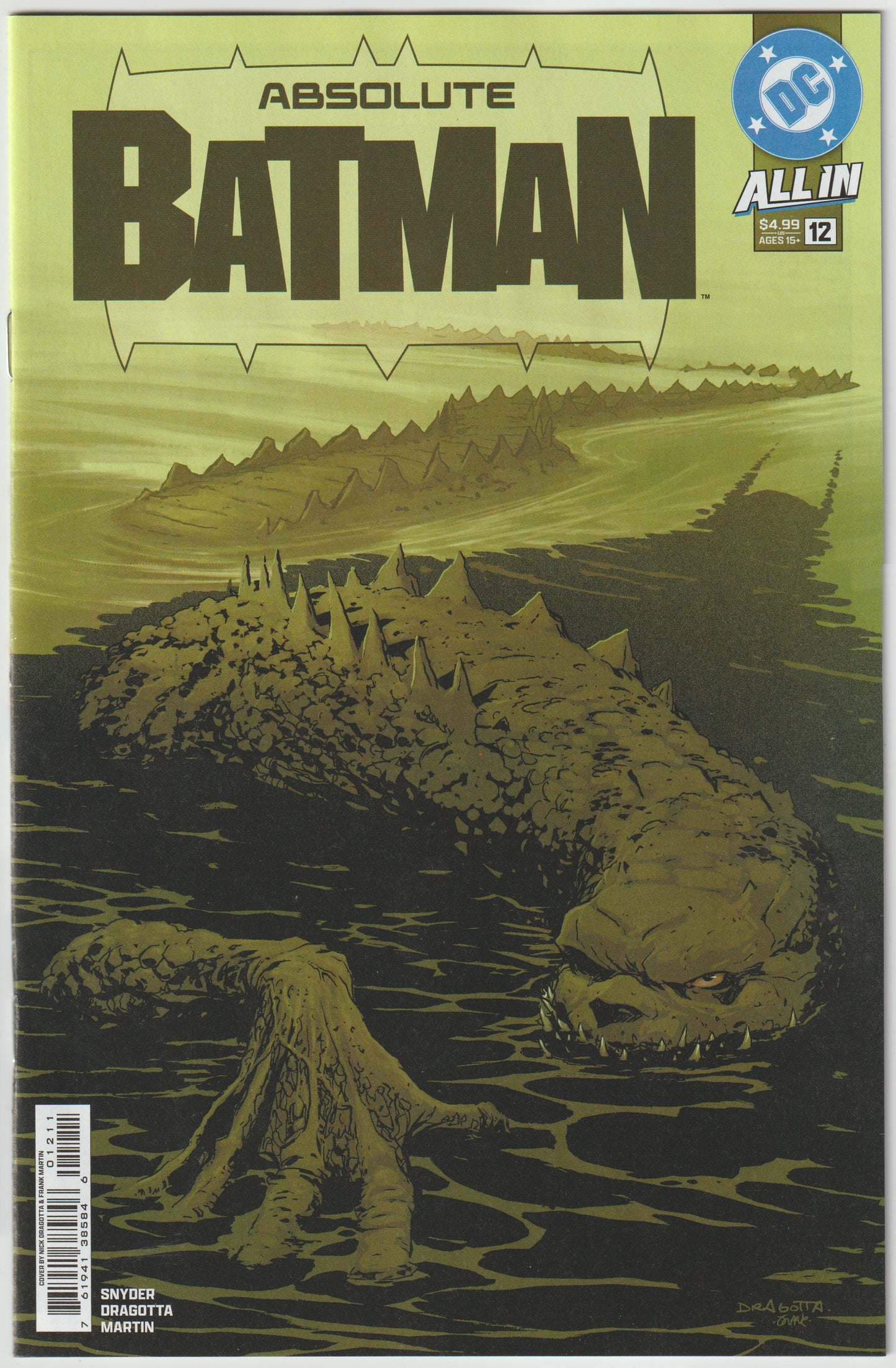 ABSOLUTE BATMAN #12 (1st Print & More) [SIGNED BY SCOTT SNYDER & NICK DRAGOTTA]