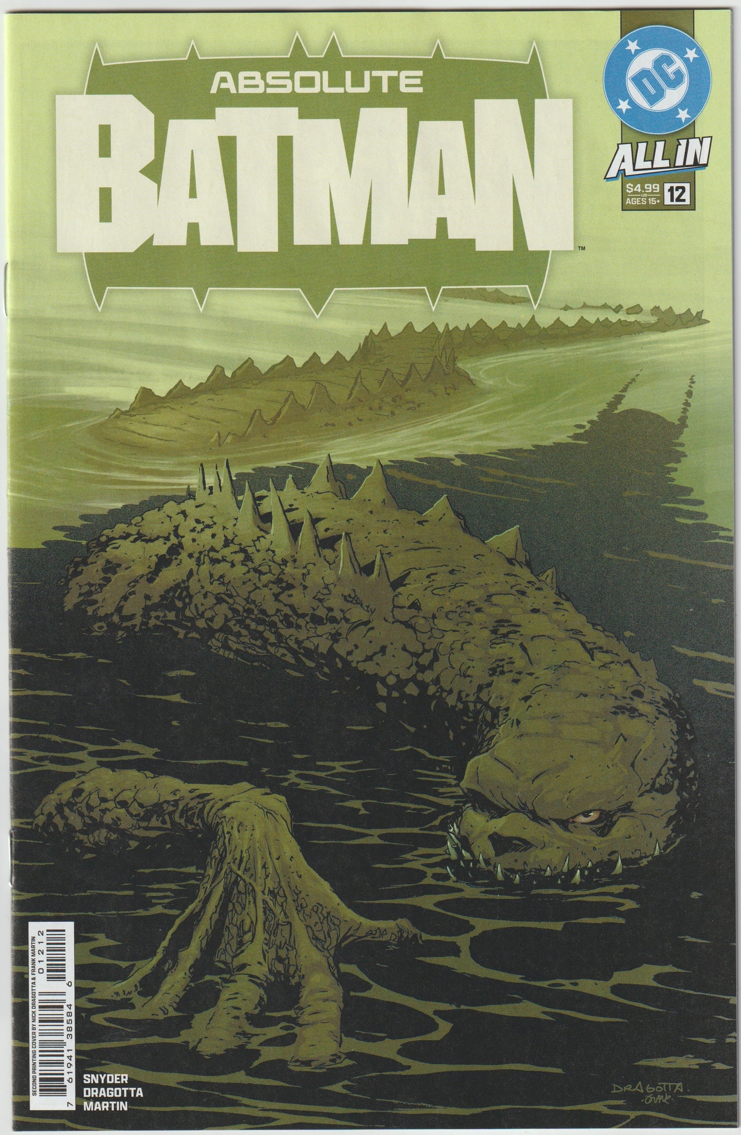 ABSOLUTE BATMAN #12 (1st Print & More) [SIGNED BY SCOTT SNYDER & NICK DRAGOTTA]