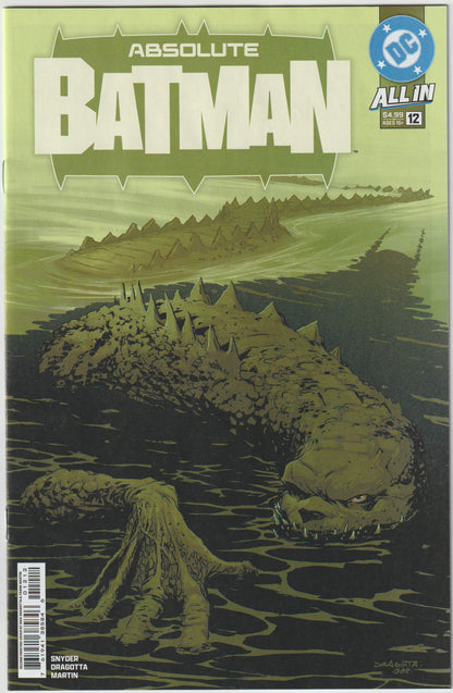 ABSOLUTE BATMAN #12 (1st Print & More) [SIGNED BY SCOTT SNYDER & NICK DRAGOTTA]