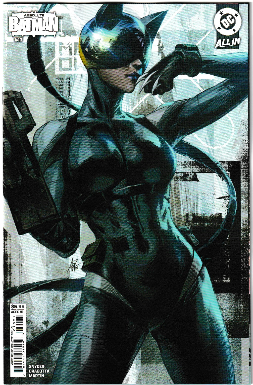 Absolute Batman #13 - 1st Print, Cover B Stanley Artgerm Lau Card Stock Variant (NM/NM+)