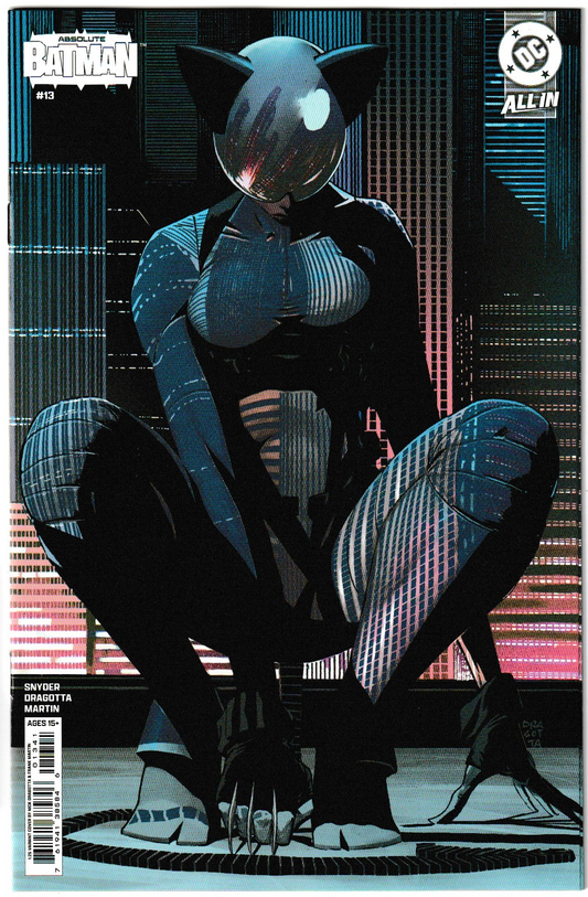 Absolute Batman #13 - 1st Print, Cover H Inc 1:25 Nick Dragotta Stealth Mode Card Stock Variant