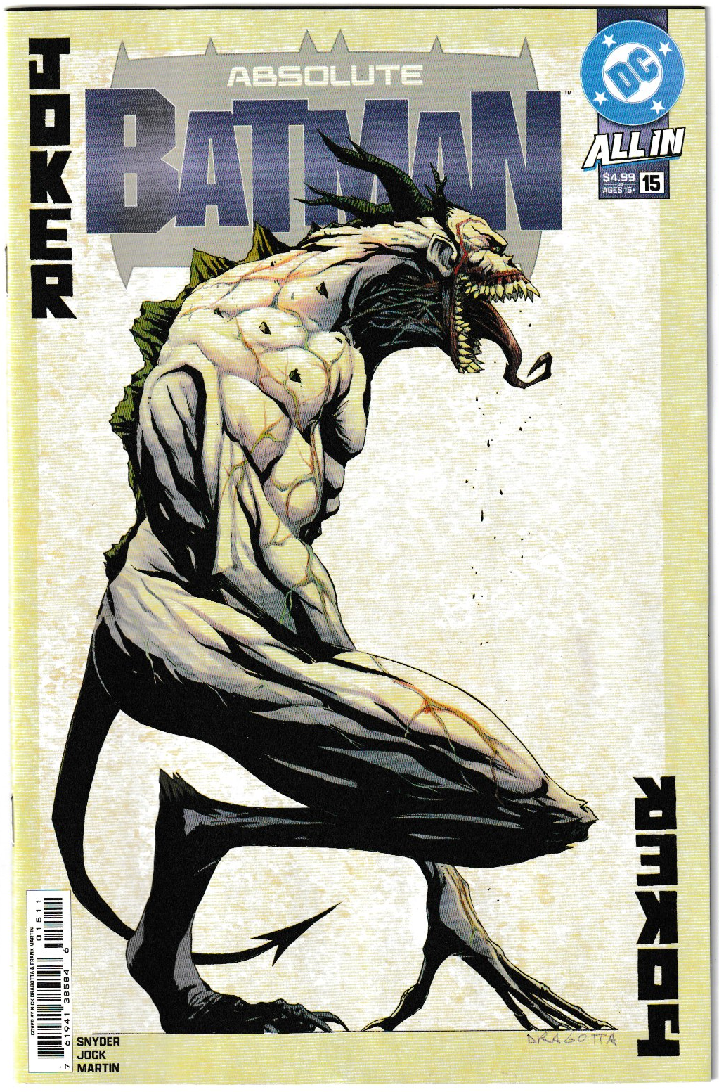 ABSOLUTE BATMAN #15 (1st Print) [SIGNED BY SCOTT SNYDER]