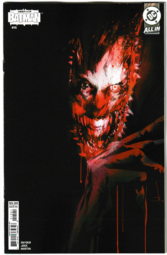 Absolute Batman #15 - 1st Print, Cover B Jock Card Stock Variant