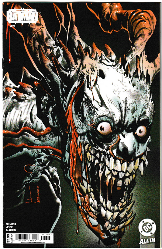 Absolute Batman #15 - 1st Print, Cover D Brian Bolland Jock Card Stock Variant