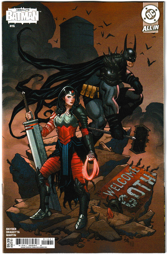 ABSOLUTE BATMAN #16 CVR D FRANK CHO CARD STOCK VAR (1st Print)