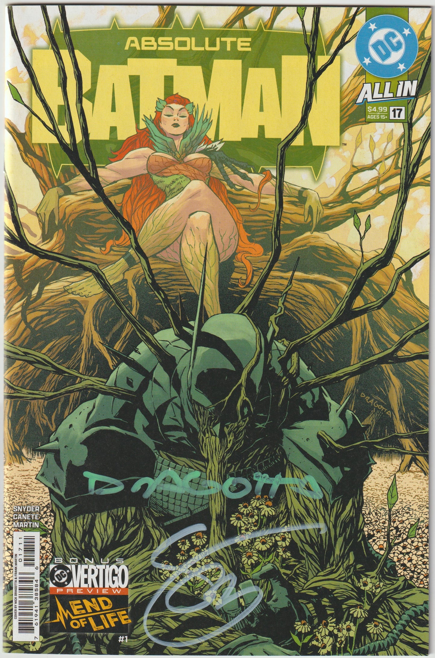 ABSOLUTE BATMAN #17 (1st Print) & Variants [SIGNED BY SCOTT SNYDER & NICK DRAGOTTA]