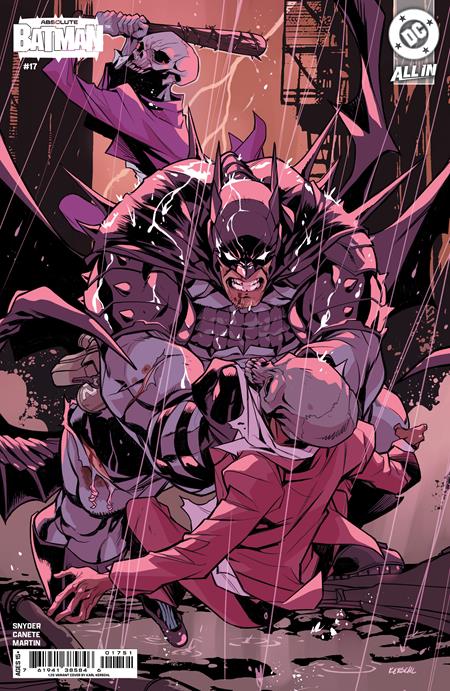 ABSOLUTE BATMAN #17 CVR E INC 1:25 KARL KERSCHL CARD STOCK VAR (1st Print) [5 Book Bundle]