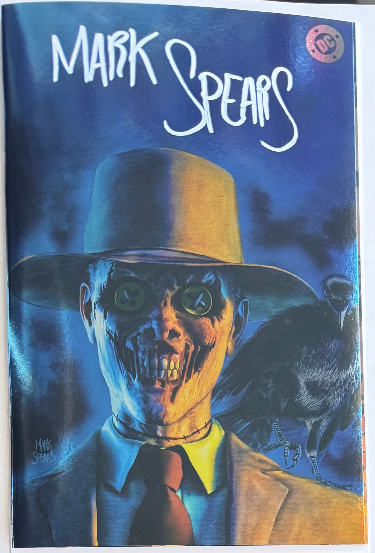 ABSOLUTE BATMAN #19 Mark Spears Exclusive Cover Virgin Foil (1st Print) DOUBLE SIGNED BY MARK SPEARS AND SCOTT SNYDER