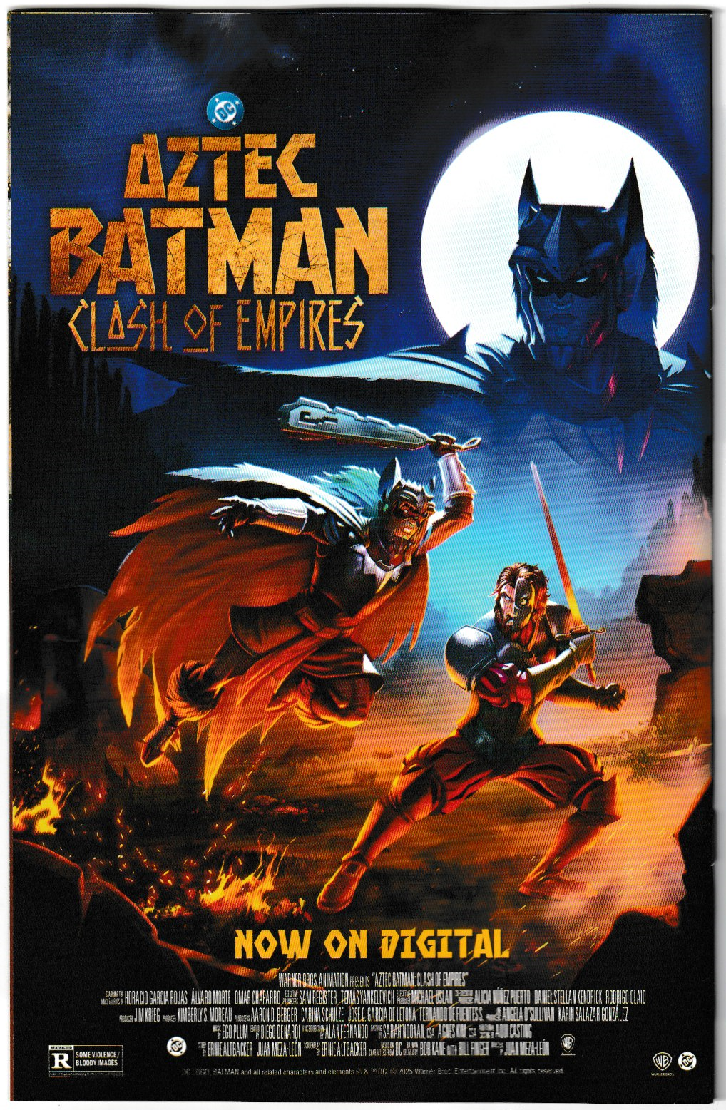 Absolute Batman 2025 Annual #1 - 2nd Print, Cover B Daniel Warren Johnson Flamethrower Card Stock Var