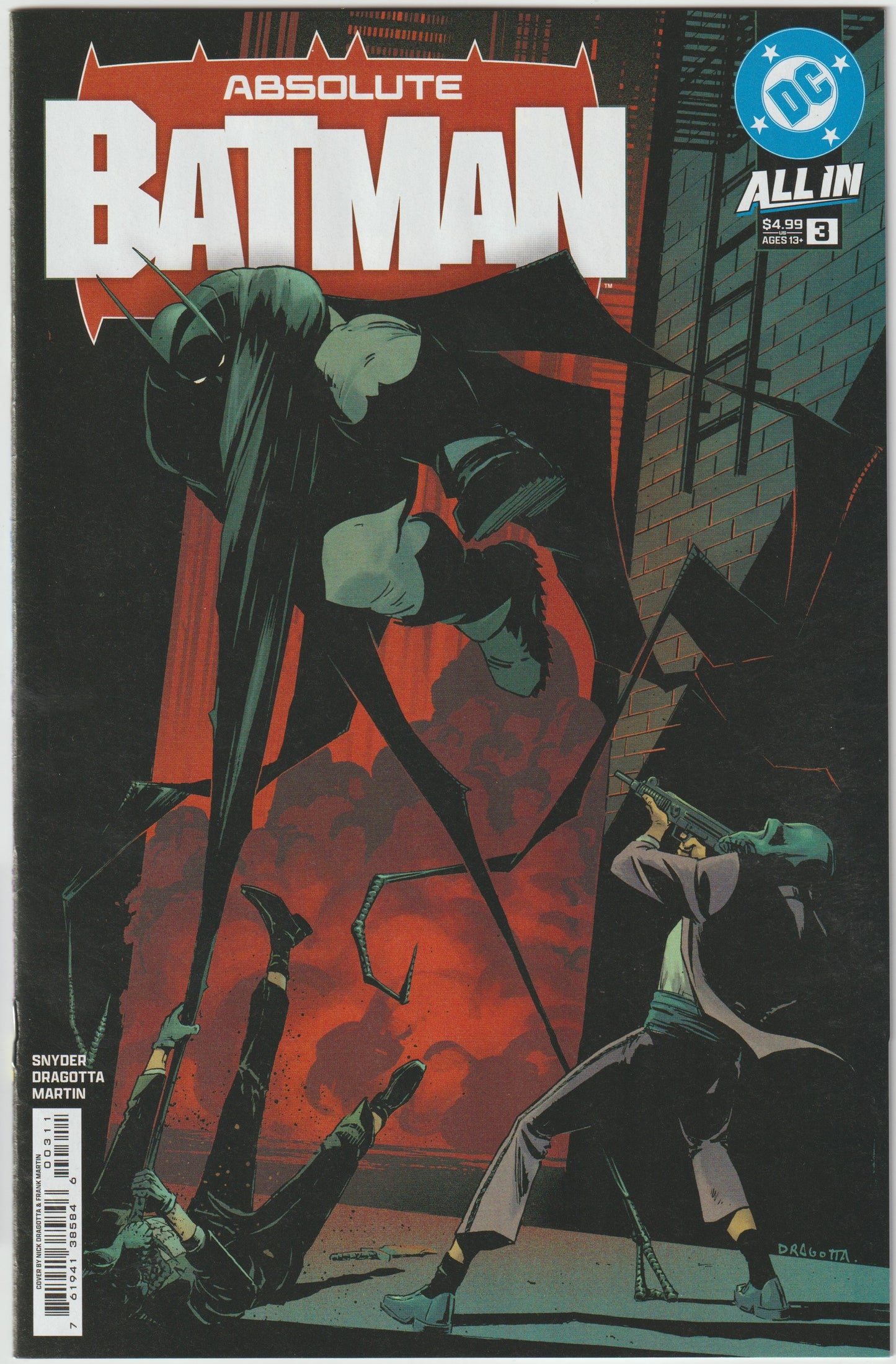ABSOLUTE BATMAN #3 (1st Print & More) [SIGNED BY SCOTT SNYDER]