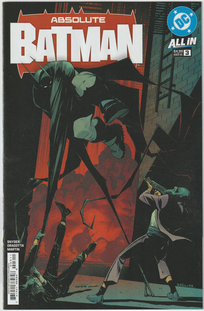 ABSOLUTE BATMAN #3 (1st Print & More) [SIGNED BY SCOTT SNYDER]