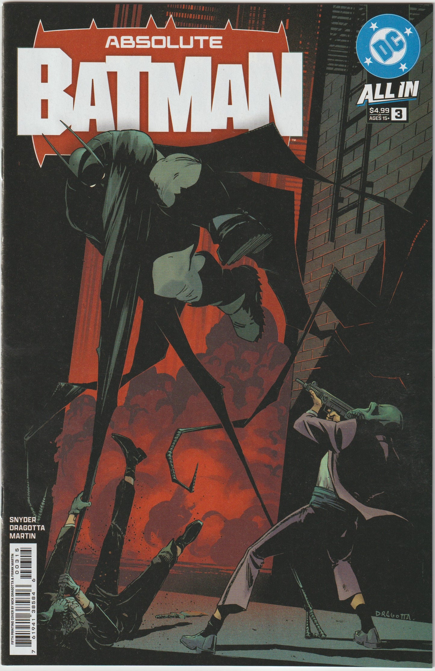 ABSOLUTE BATMAN #3 (1st Print & More) [SIGNED BY SCOTT SNYDER]
