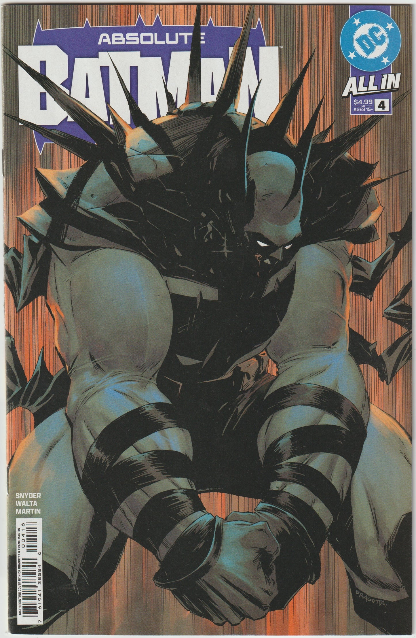 ABSOLUTE BATMAN #4 (1st Print & More) [SIGNED BY SCOTT SNYDER]