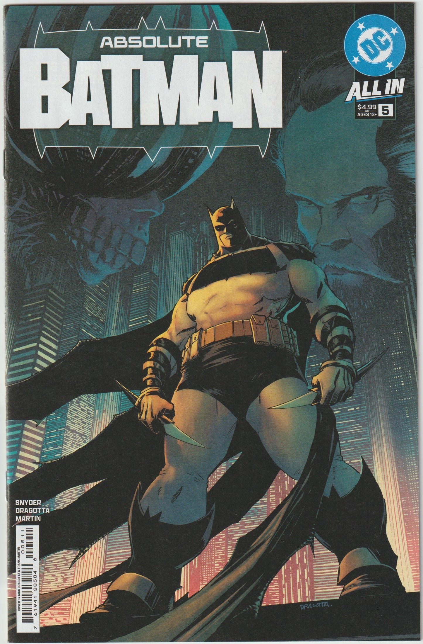 ABSOLUTE BATMAN #5 (1st Print & More) [SIGNED BY SCOTT SNYDER]