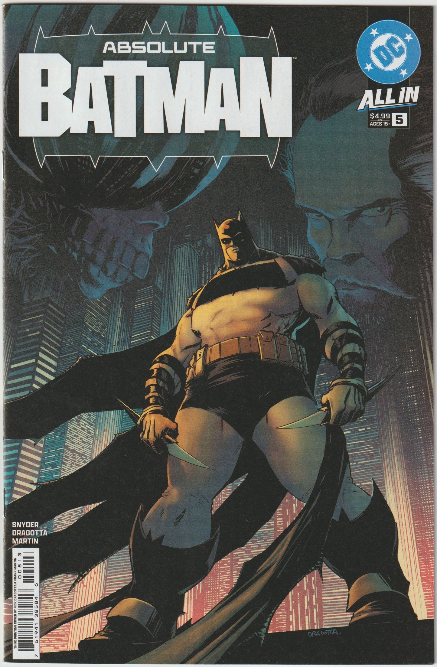 ABSOLUTE BATMAN #5 (1st Print & More) [SIGNED BY SCOTT SNYDER]
