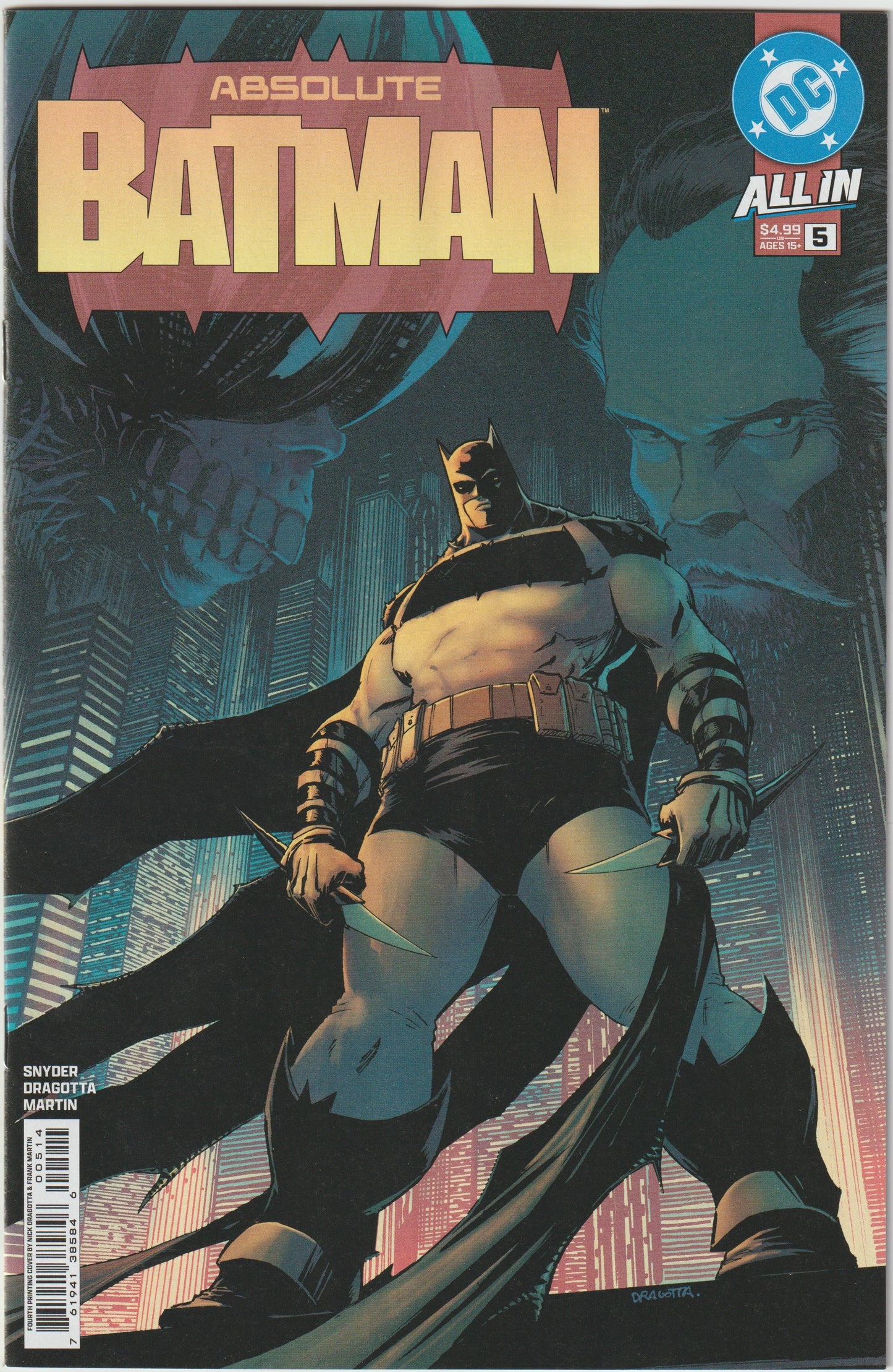 ABSOLUTE BATMAN #5 (1st Print & More) [SIGNED BY SCOTT SNYDER]