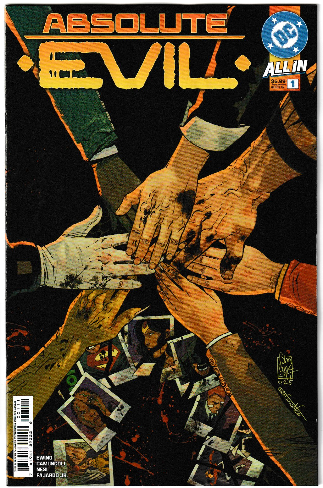 Absolute Evil #1 (One-Shot) (2025) Cover A Giuseppe Camuncoli & Stefano Nesi