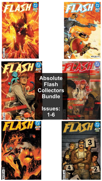 ABSOLUTE FLASH COLLECTORS  BUNDLE #1 (6 Book Bundle)