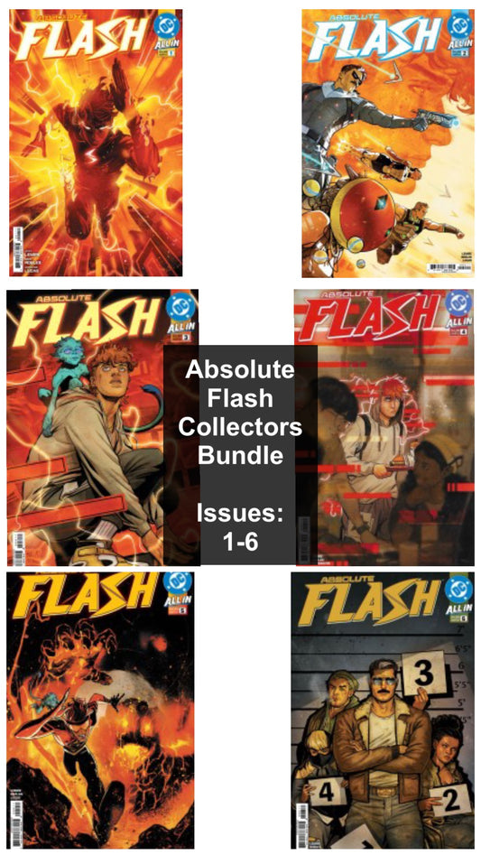 ABSOLUTE FLASH COLLECTORS  BUNDLE #1 (6 Book Bundle)