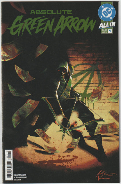 ABSOLUTE GREEN ARROW #1 (1st Print & Variants) [SIGNED BY SCOTT SNYDER]