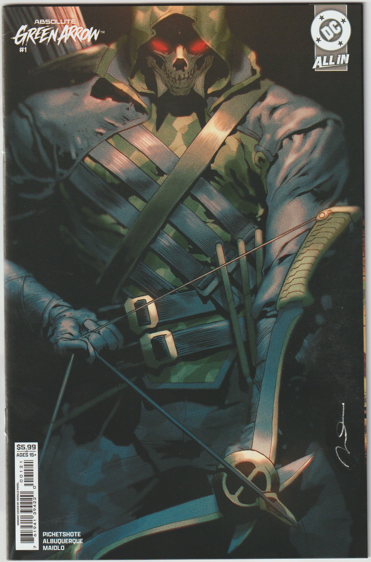 ABSOLUTE GREEN ARROW #1 (1st Print & Variants) [SIGNED BY SCOTT SNYDER]