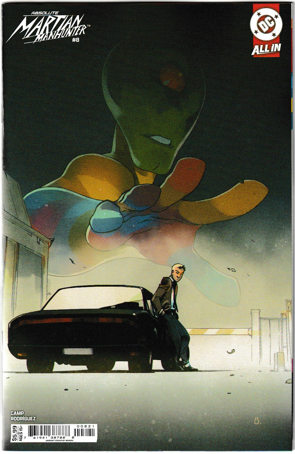 Absolute Martian Manhunter #8 (of 12) CVR D Bengal Card Stock Variant (1st Print)
