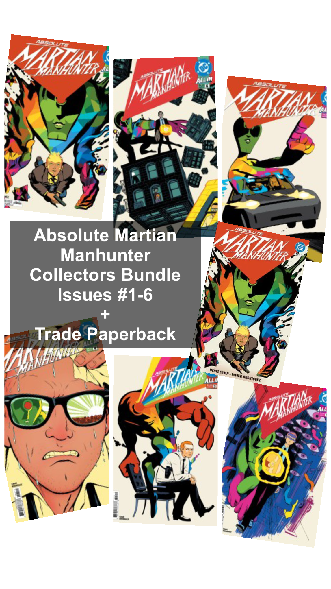 ABSOLUTE MARTIAN MANHUNTER COLLECTORS  BUNDLE #1 (7 Book Bundle)