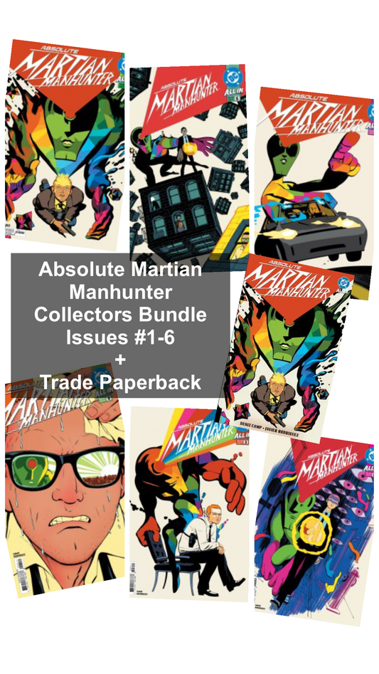 ABSOLUTE MARTIAN MANHUNTER COLLECTORS  BUNDLE #1 (7 Book Bundle)