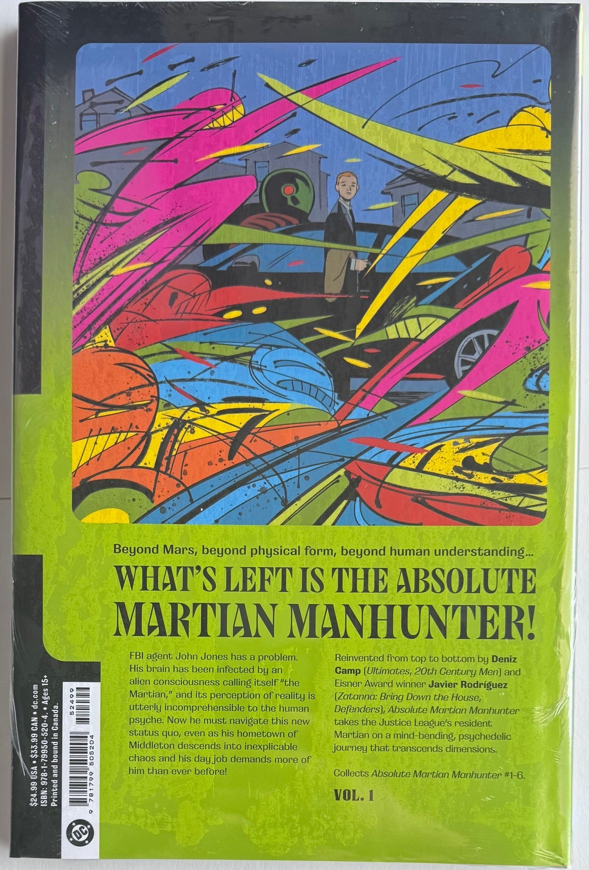 Absolute Martian Manhunter Vol. 1: Martian Vision Hard Cover (DC Comics 2025)