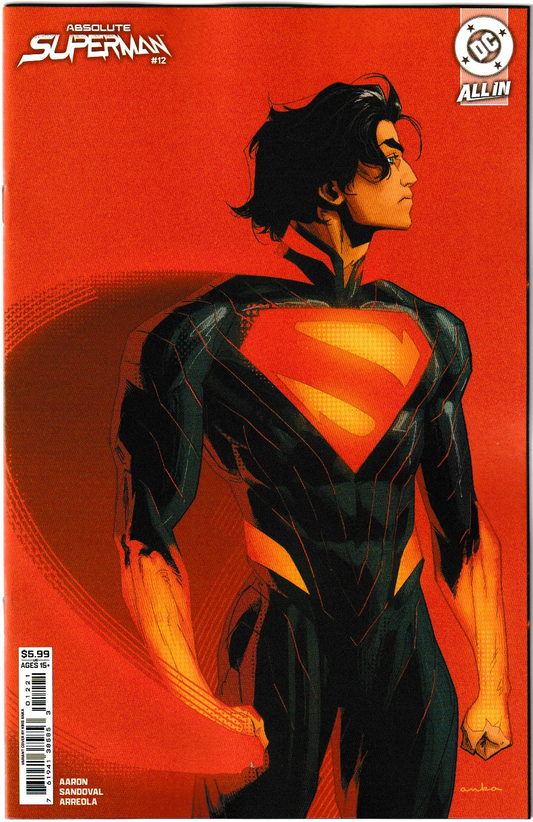 Absolute Superman #12 (1st Print, Cover C Kris Anka Card Stock Variant)