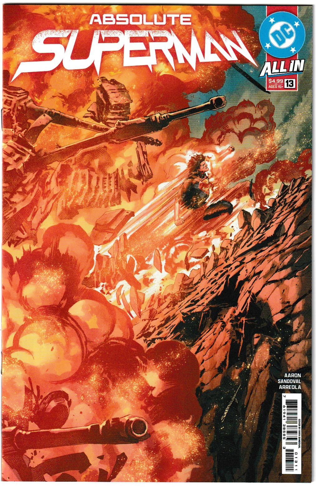 Absolute Superman #13 (1st Print, Cover A Rafa Sandoval)