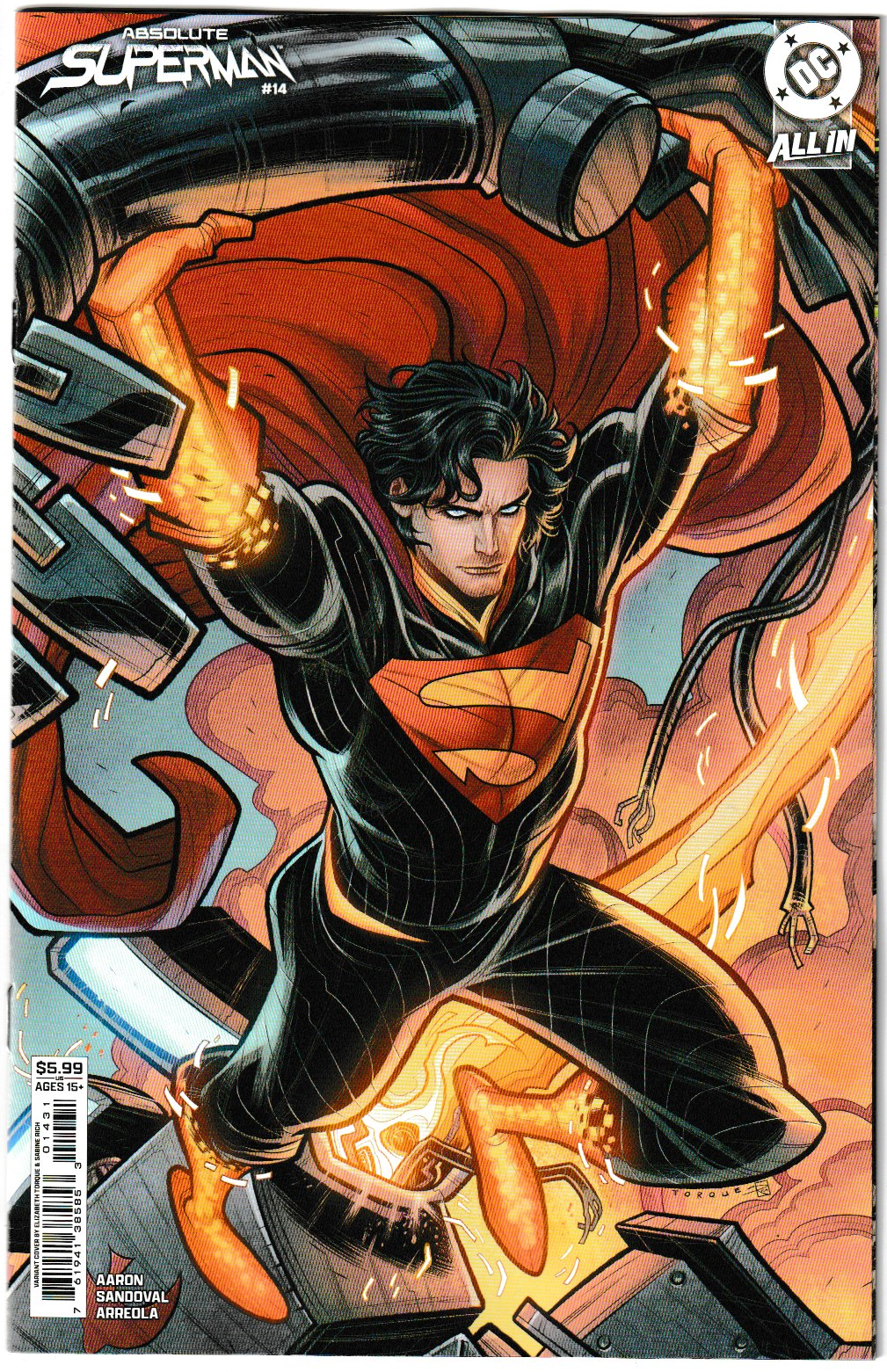 Absolute Superman #14 Bundle 4 Covers A-D (1st Print) [4 Book Bundle]