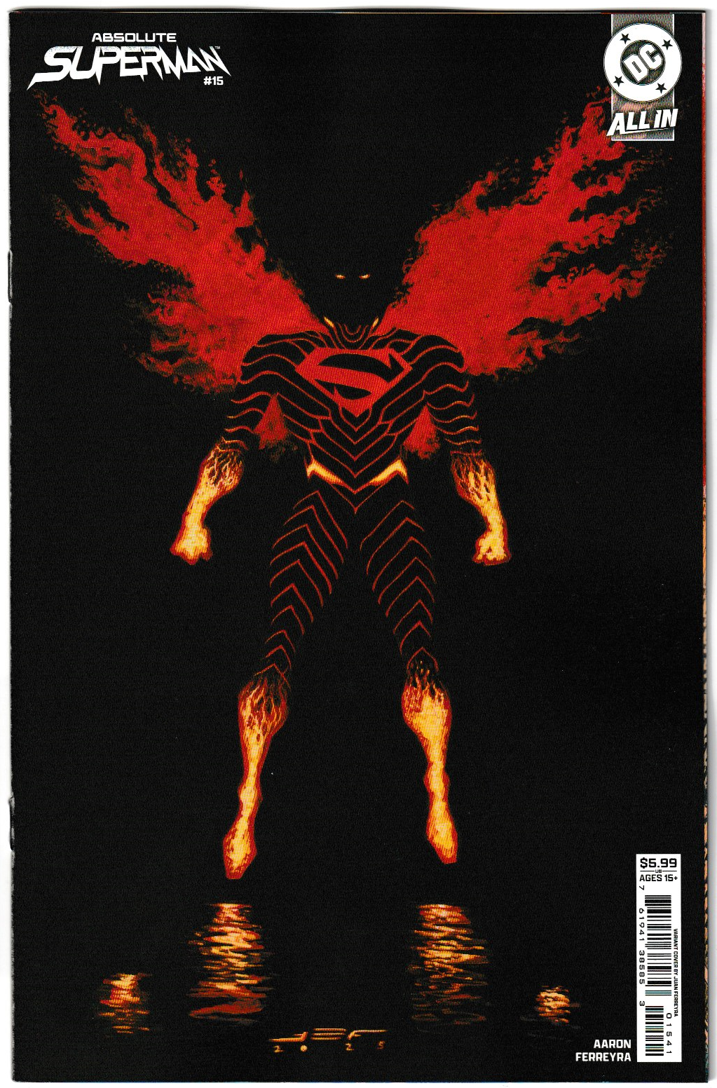 Absolute Superman #15 Bundle Covers A-D (1st Print) [4 Book Bundle]