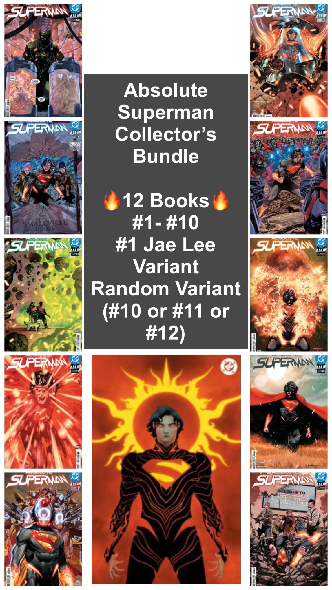 ABSOLUTE SUPERMAN COLLECTORS  BUNDLE #1 (12 Book Bundle)
