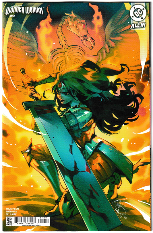 Absolute Wonder Woman #12 (1st Print) Cover B Mirka Andolfo Card Stock Variant