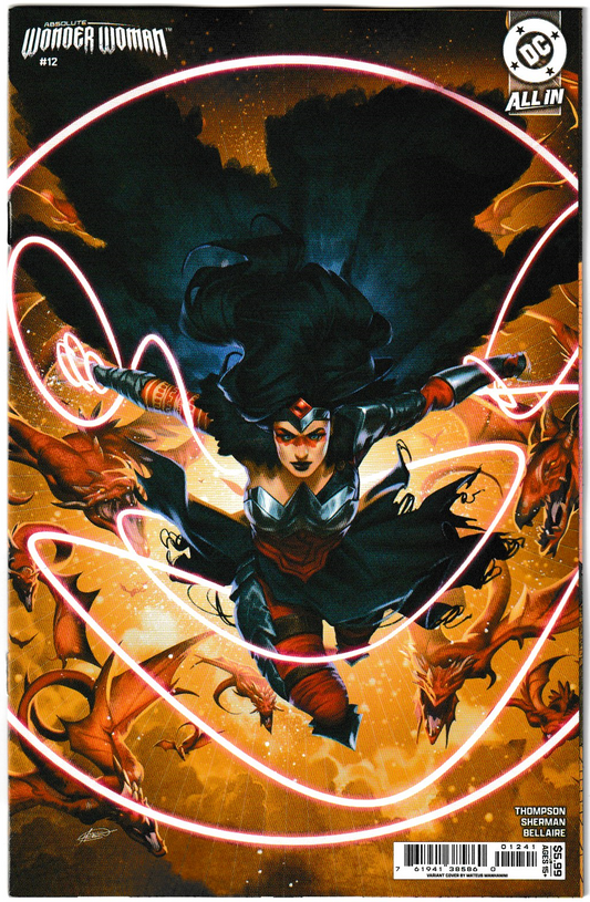 Absolute Wonder Woman #12 (1st Print) Cover D Mateus Manhanini Card Stock Variant