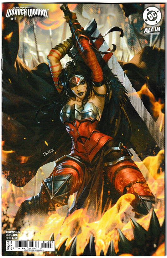 Absolute Wonder Woman #14 (1st Print) Cover B Derrick Chew Card Stock Variant