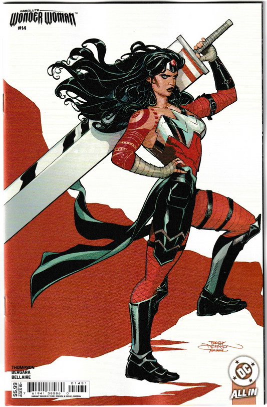 Absolute Wonder Woman #14 (1st Print) Cover C Terry and Rachel  Dodson Card Stock Variant