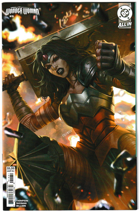 Absolute Wonder Woman #15 (1st Print) Cover B Derrick Chew Card Stock
