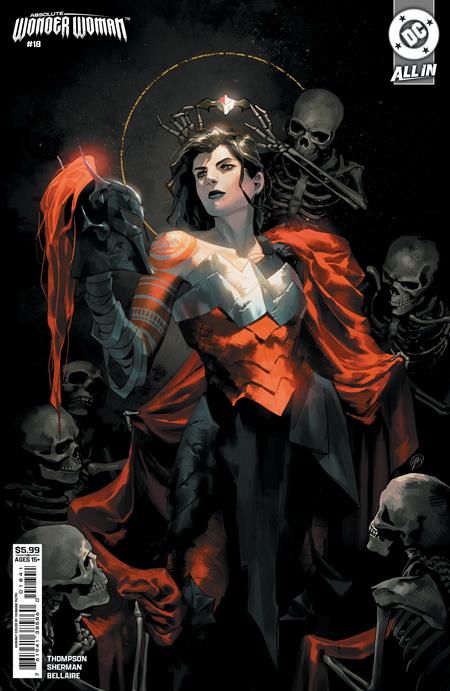 ABSOLUTE WONDER WOMAN #18 Bundle 4 Covers A-D (1st Print) [4 Book Bundle]