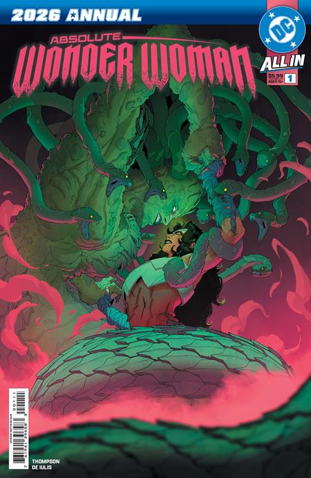 ABSOLUTE WONDER WOMAN ANNUAL 2026 #1 (ONE SHOT) Bundle 4 Covers A-D (1st Print) [4 Book Bundle]