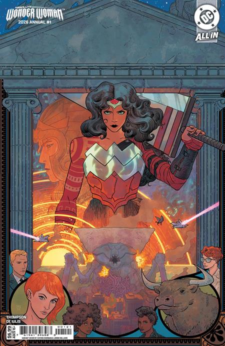 ABSOLUTE WONDER WOMAN ANNUAL 2026 #1 (ONE SHOT) Bundle 4 Covers A-D (1st Print) [4 Book Bundle]