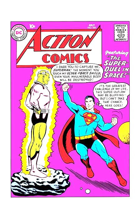 ACTION COMICS #242 FACSIMILE EDITION CVR C CURT SWAN FOIL VAR